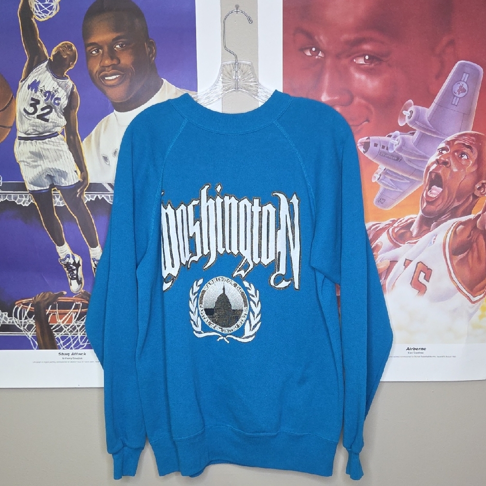 Washington Blue Men's Sweater